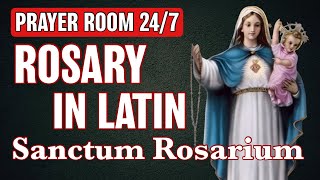 🔴  Rosary In Latin Prayer Room ✝︎ Sanctum Rosarium 24/7