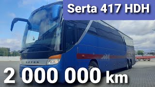 Обзор Автобуса Setra S 417 Hdh С Пробегом 2 Млн. Км. За 16 Лет Эксплуатации