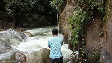 akhir nya strike juga ikan jurung
