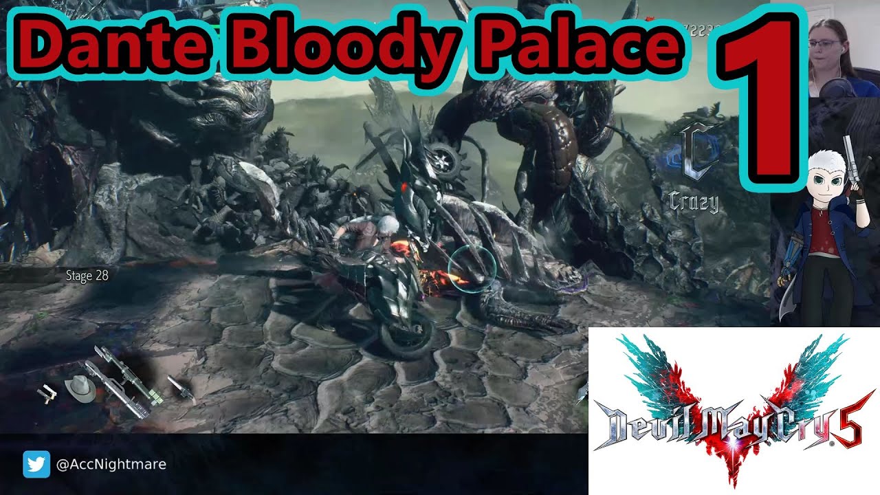 Devil May Cry Dante Bloody Palace Part Stream Youtube