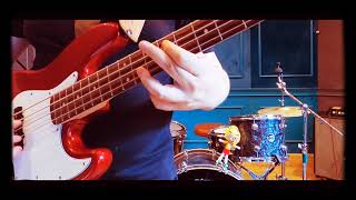 Yoko Oginome - Dancing Hero (Eat You Up) Bass cover.