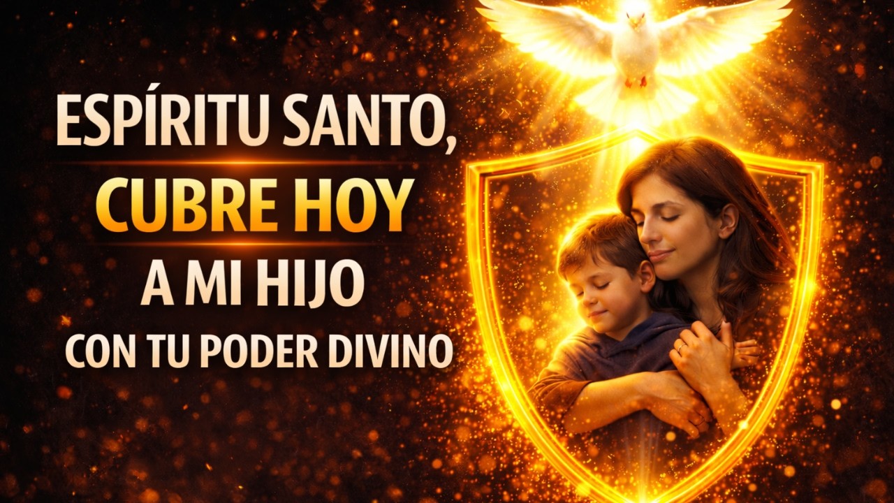 ESPÍRITU SANTO, CUBRE HOY A MI HIJO CON TU PODER DIVINO🔥🕊️
