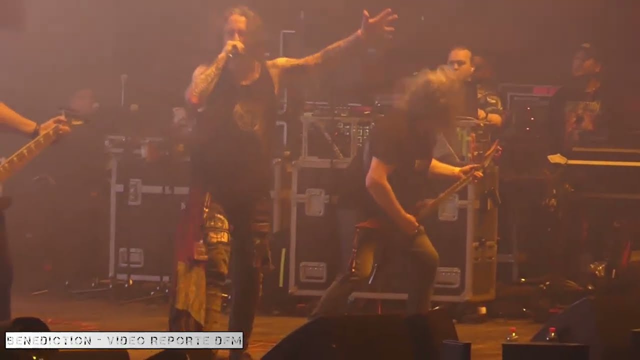 BENEDICTION - "Unfound Mortality + Nightfear"- The Metal Fest Chile (23/04/23) Movistar Arena