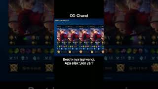 Beatrix nya Lagi Wangi - apa efek skin ya..? WS 9x #shorts #beatrix #mobilelegends