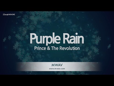 <strong>Prince</strong> &amp;amp; The Revolution-<strong>Purple</strong> <strong>Rain</strong> (Melody) [ZZang KARAOKE]