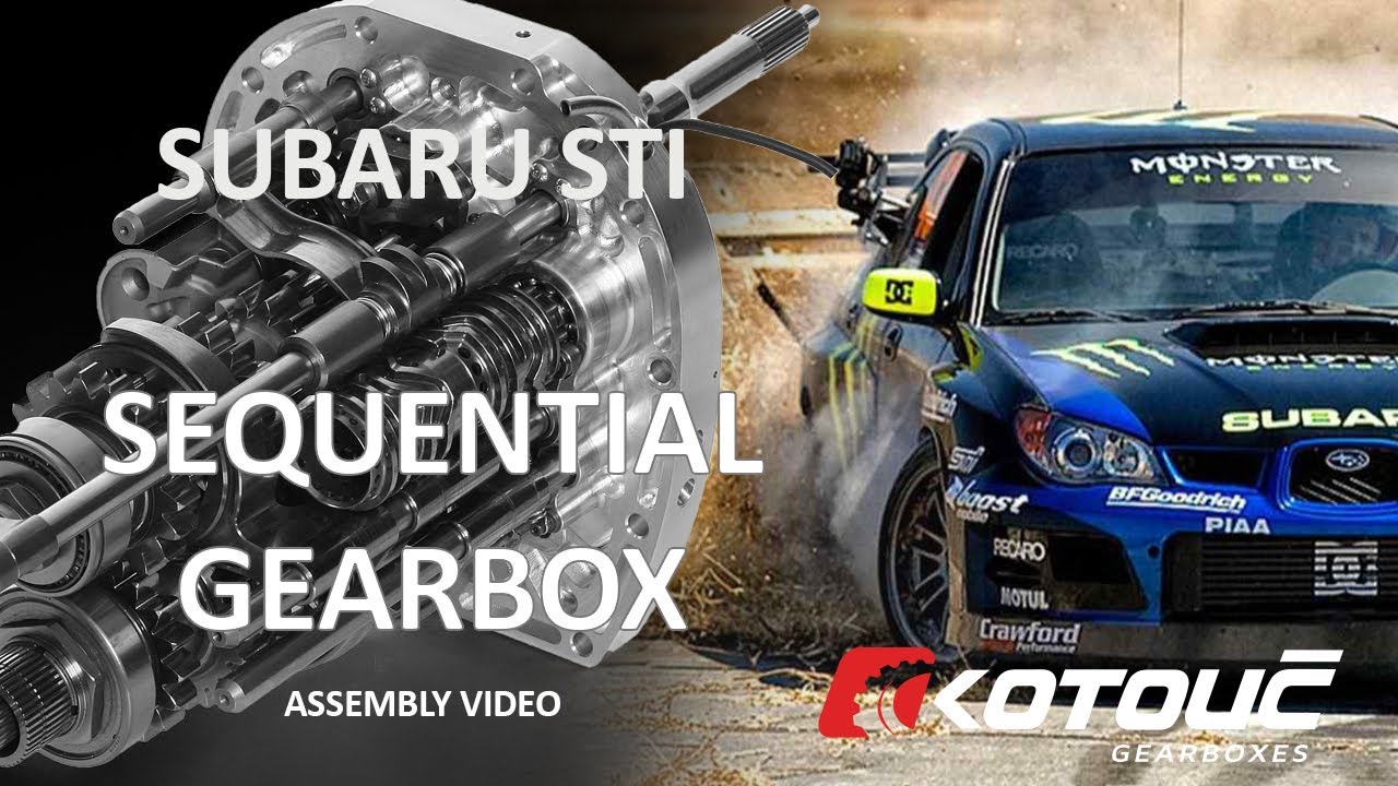 Installation video R4 Sequential Subaru KOTOUC GEARBOXES YouTube