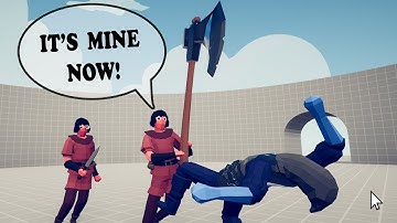 3x Thief (Steal Weapon) vs Units - Totally Accurate Battle Simulator TABS