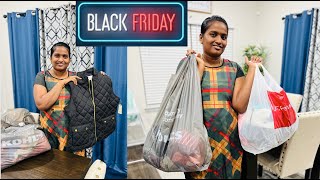 அமெரிக்காவில் ஆடி தள்ளுபடி | Black Friday shopping haul 2022 | USA Tamil vlogs