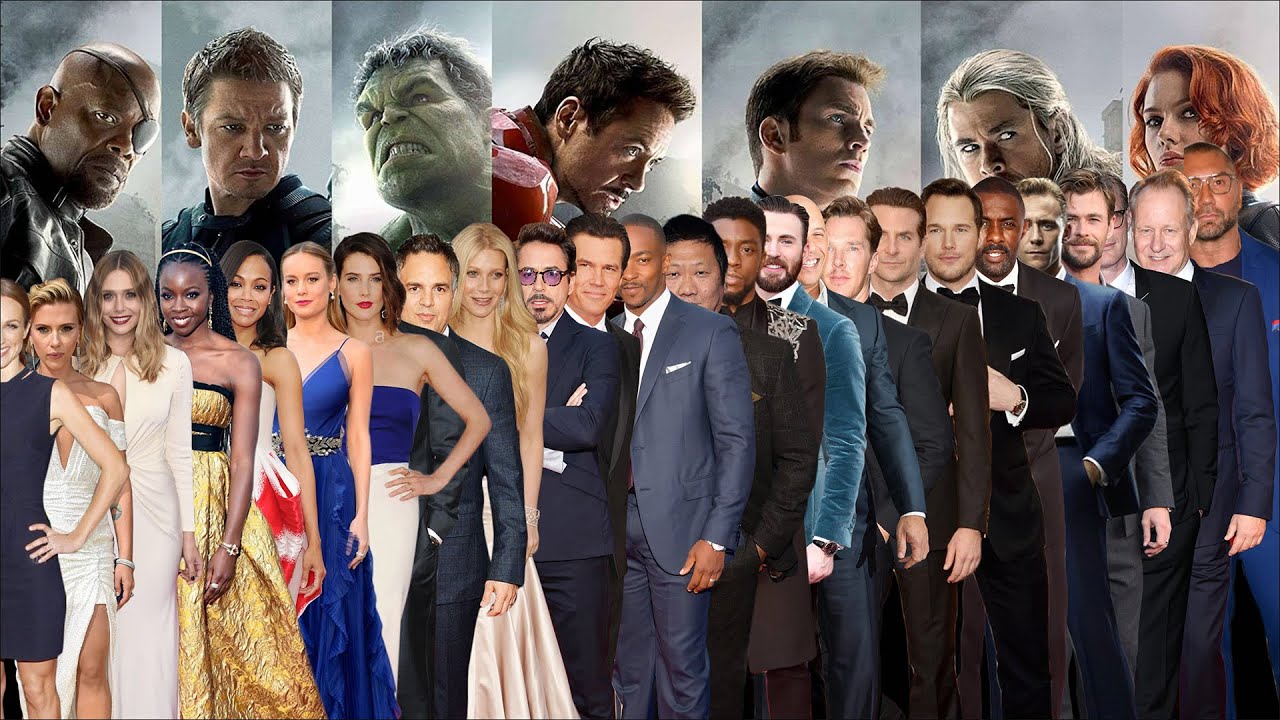 Avengers Actors Height Comparison | Iron Man Vs Others