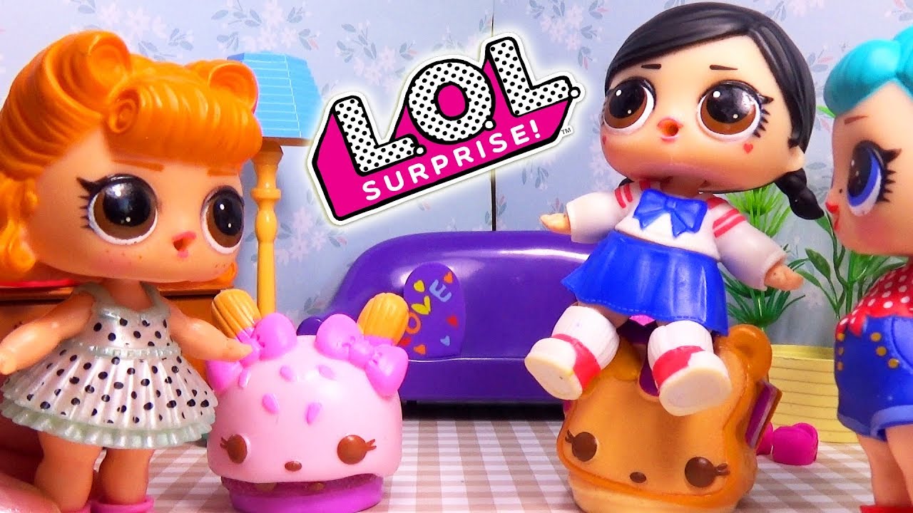 Numlol Куклы ЛОЛ ВКУСНАЯ УБОРКА с йогуртами Num Noms LOL Surprise Сюрпризы ...