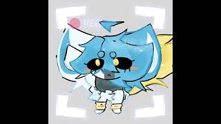 not my idea!! i tried my old art style #animation #trending #shorts #oc #fyp #art