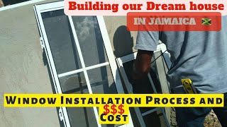 The Cost of Installing French Windows | Building Our Dream House in Jamaica