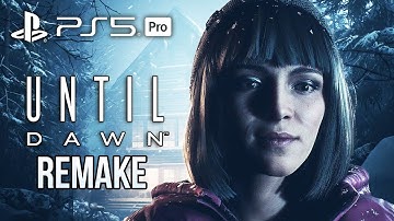 UNTIL DAWN REMAKE Gameplay Walkthrough Deel 1 - WELKOM BIJ BLACKWOOD PINES (4K 60FPS PS5 PRO)