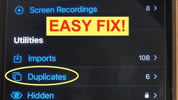 iOS 16 duplicate photos not showing? Do this!