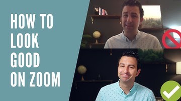 How to Look Good on Zoom Skype Facetime Video Meetings