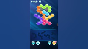 Block Hexa Puzzle Advanced Level 15 Walkthrough