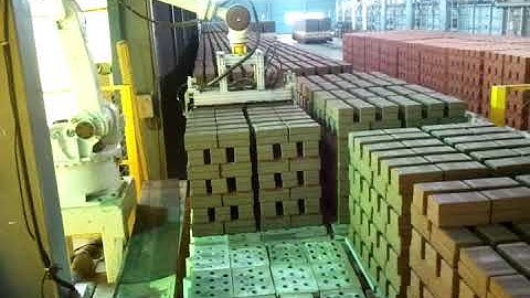 18 Brick palletizing