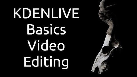 Kdenlive Basics Tutorial | Video Editing On free software | New to video editing | Linux