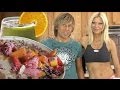 Super healthy fast raw food breakfast with markus rothkranz cara brotman