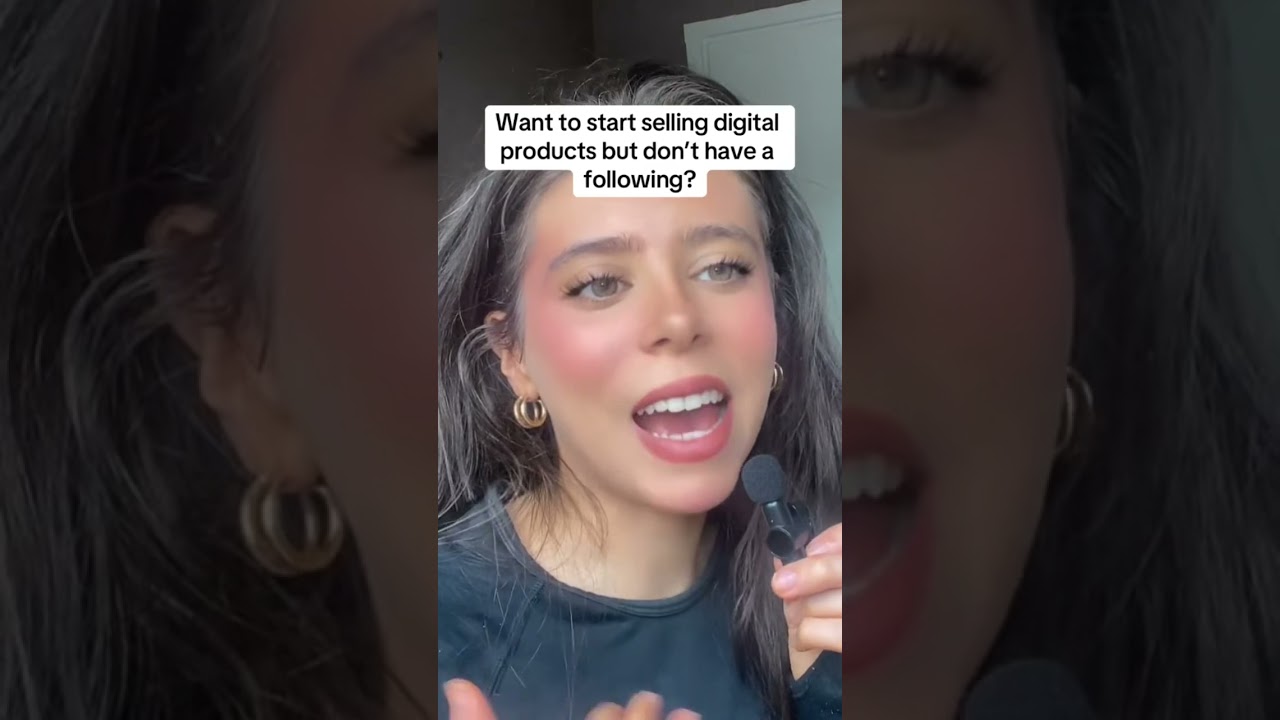 Selling digital products without a following 
