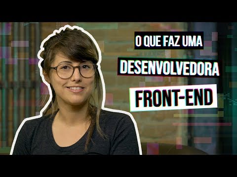 O que faz uma desenvolvedora front-end?