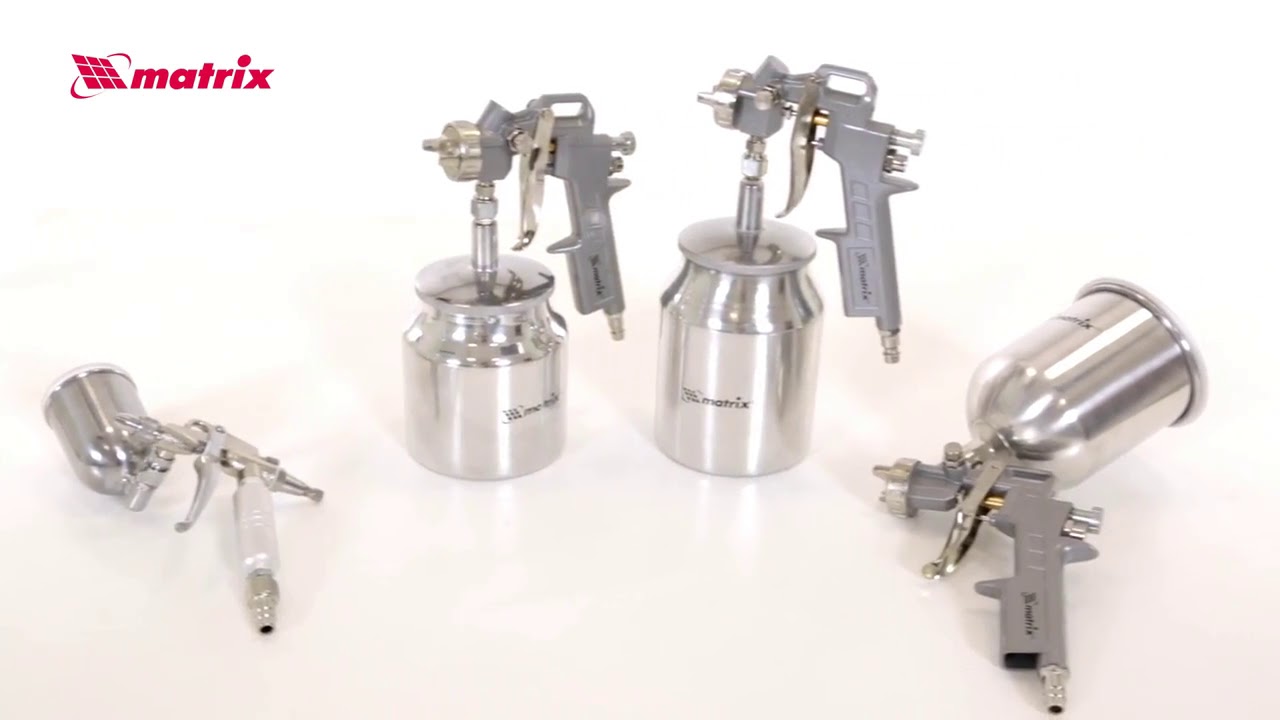 Краскораспылители пневматические MATRIX, арт  57314 57318