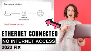 Ethernet Connected But No Internet Access  (2023 FIX) Windows 10 & 11