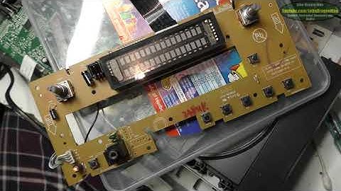 TEAC CR-H248 volume repair (encoder potentiometer clean up)