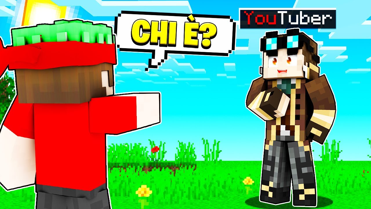 INDOVINA chi è QUESTO YOUTUBER su MINECRAFT!😨