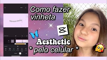 COMO FAZER VINHETA PARA CANAL PELO CELULAR  📲✨ ~ Estilo Aesthetic Vintage  Letras em Onda ~ CAPCUT