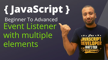 javascript bangla tutorial 56 : DOM | Event Listeners with multiple elements