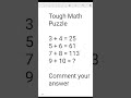 99% People Failed This Math Puzzle | Math Challenge | #math #mathstricks #shorts #tranding