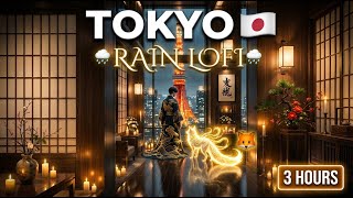 Yuki & The Rain Seeker in Tokyo 🗼🌧️ | 3 HOURS Cinematic Lofi Rain for Study, Sleep & Focus screenshot 5