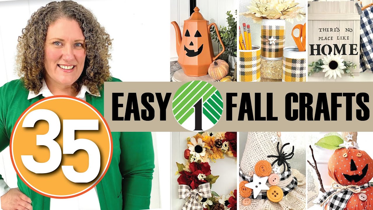 SO EASY To Make (FALL 2023) Dollar Tree DIY Crafts | Farmhouse Decor ...