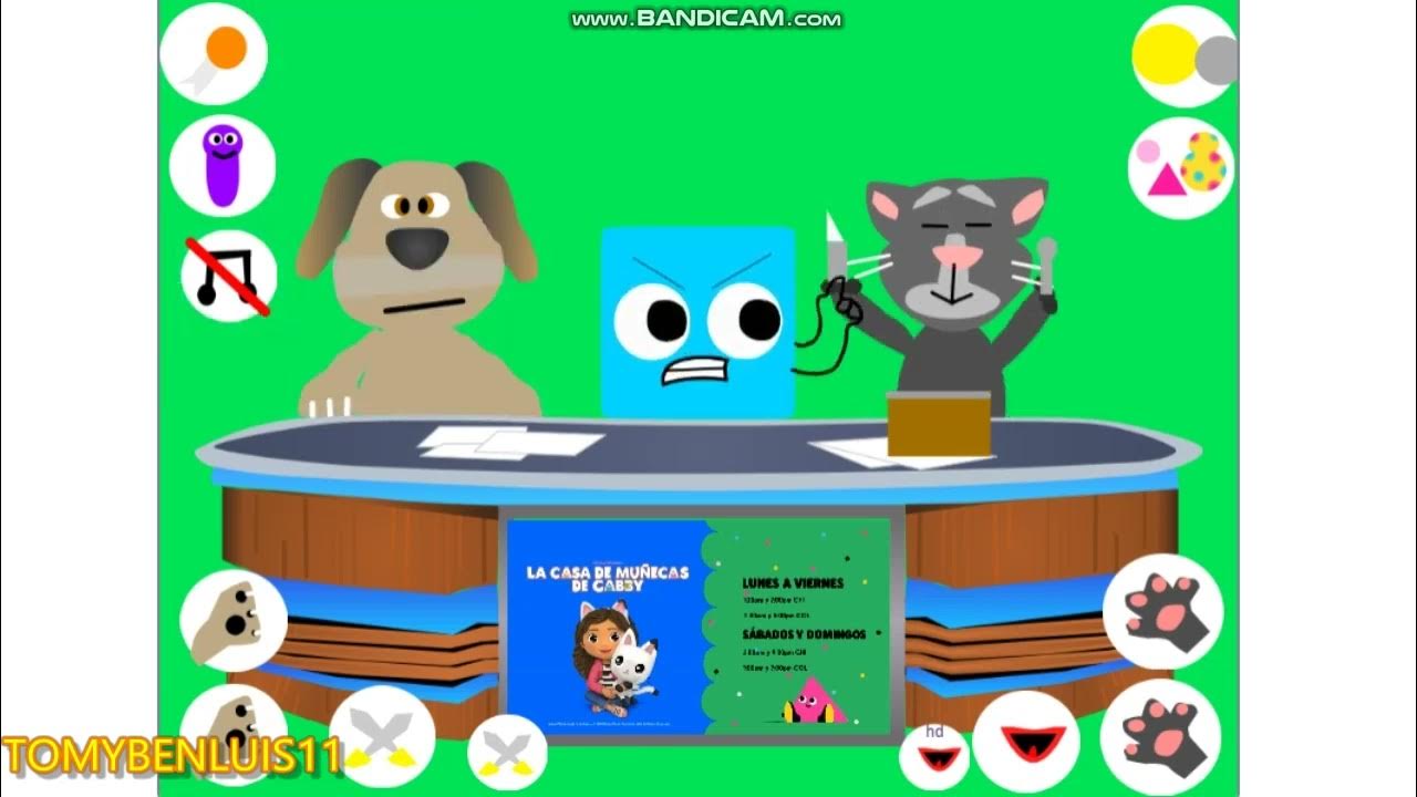 Talking Tom And Ben News On Scratch Talking Tom and Ben News Cartoonito on scratch - GAMEPLAY #018 - YouTube