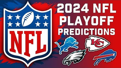 2024 NFL PLAYOFF PREDICTIONS