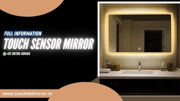 Full Information Touch LED Sensor Mirror #Sehrawatbrothers #Mirror #Glass #TouchSensor