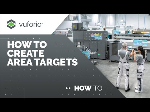 Vuforia Engine: How to Create Area Targets