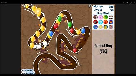 Dart Monkey Towers Only (Track 2, Hard, Bloons Tower Defense 3 Challenge)