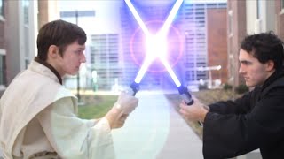 Star Wars Episode III except it&#39;s on my college campus