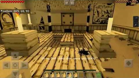 Minecraft PE map - Bendy Game Horror (Previous Story 2) [Adventure]. MCPE map. Download Mcworld