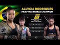 Allycia Rodrigues VS Stamp Fairtex - MUAYTHAI WORLD CHAMPION - ONE Championship