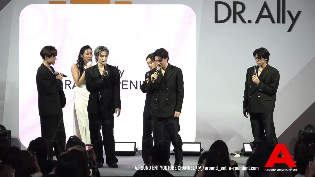 ช่วงพูดคุยกับ “LYKN” ในงาน DR.Ally Grand Opening Event