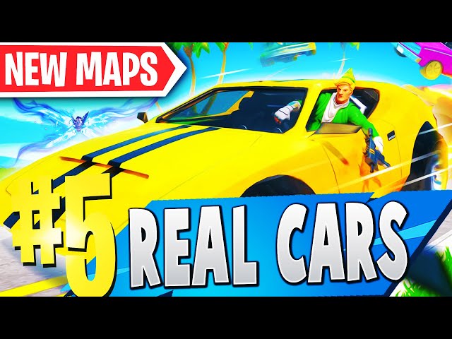 RACE 🚚TRUCKS VS CARS🚗 - Fortnite Creative Map Code - Dropnite