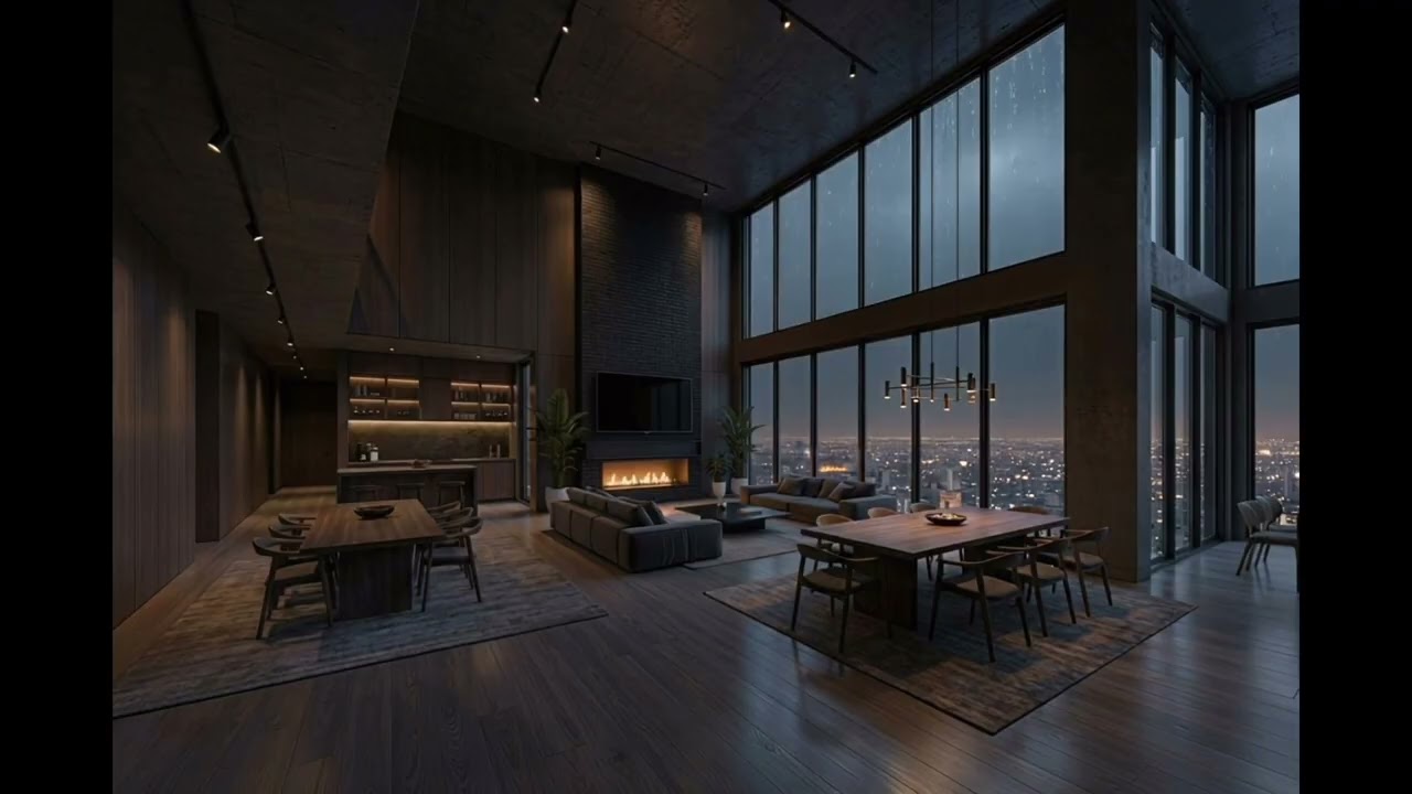 Rain and Thunder Noise to help go to Sleep | Cozy Ambiance