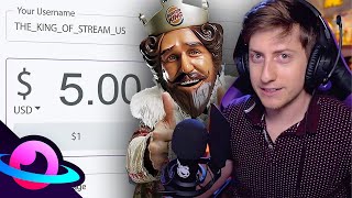 Burger King Ads Donations To Twitch Streamers - Ft. GoodguyGastly - KyuCast Highlights