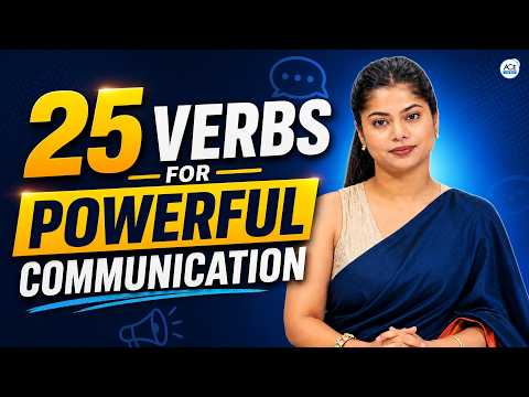 Speak English Fluently: 25 Powerful Verbs You Didn't Know