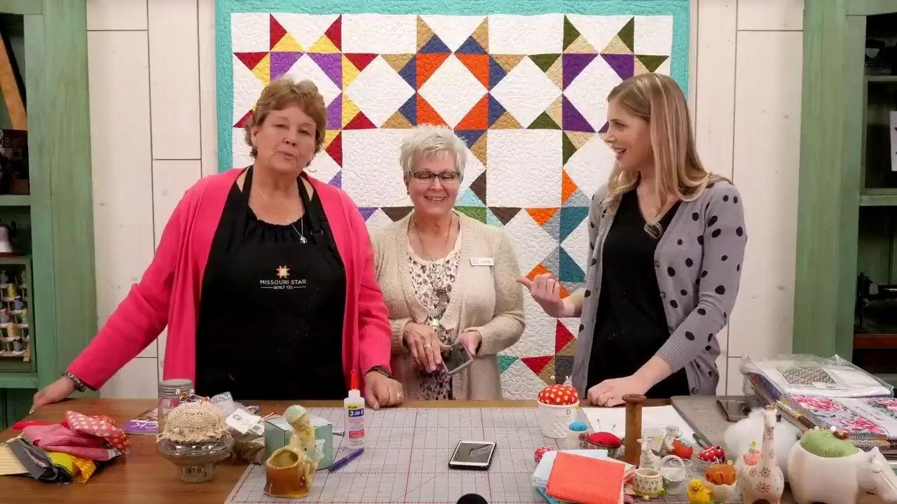 Replay: Easy Pincushions with Jenny, Misty, and Cindy