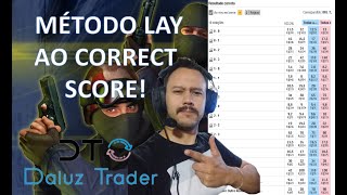 Método de Trade Esportivo - Lay ao Correct Score (CS)