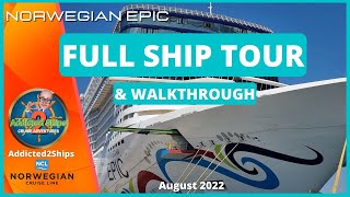 Norwegian Epic, Ship Tour and Walkthrough 4K